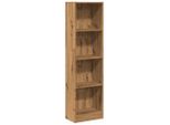 Syfax™ Libreria Rovere Artigianale 40X24X143 Cm In Truciolato