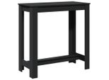 Syfax™ Tavolo Da Bar Nero 102X50X103,5 Cm In Legno Multistrato