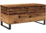 Syfax™ Tavolino Da Salotto Legno Antico 90X44,5X45 Cm In Truciolato