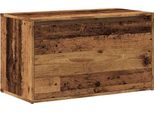 Syfax™ Panca Ingresso 80X40X45 Cm Legno Vecchio Legno Multistrato