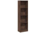 Syfax™ Libreria Rovere Marrone 40X24X143 Cm In Legno Multistrato