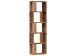 Syfax™ Libreria Legno Antico 45X24X159 Cm In Legno Multistrato
