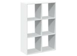 Syfax™ Libreria Divisorio Bianca 69,5X29X103,5 Cm In Truciolato