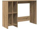 Syfax™ Scrivania Rovere Artigianale 102,5X35X75Cm In Legno Multistrato