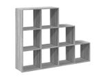 Syfax™ Libreria 3 Ripiani Grigio Sonoma 137,5X29X103,5 Cm Truciolato