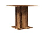 Syfax™ Tavolo Da Pranzo Legno Antico 80X80X75 Cm In Legno Multistrato