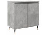 Syfax™ Armadietto Da Bagno Grigio Cemento 58X33X60Cm In Truciolato