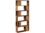Syfax™ Libreria/Divisorio Stanza Legno Antico 80X24X186 Cm