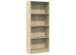 Syfax™ Libreria Rovere Sonoma 60X24X143 Cm In Legno Multistrato