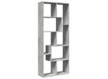 Syfax™ Libreria Divisorio Grigio Cemento 67X25X161,5 Cm In Truciolato