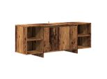 Syfax™ Mobile Porta Tv Legno Antico 130X35X50 Cm In Legno Multistrato