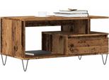 Syfax™ Tavolino Da Salotto Legno Antico 90X49X45 Cm Legno Multistrato