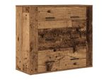 Syfax™ Credenza Legno Vecchio 80X33X70 Cm In Truciolato