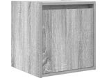 Syfax™ Comodino A Muro Grigio Sonoma 38X34X40 Cm