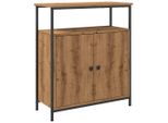Syfax™ Credenza Rovere Artigianale 70X30X80 Cm In Legno Multistrato