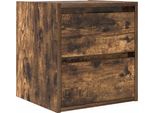Syfax™ Comodino A Muro Rovere Fumo 38X34X40 Cm
