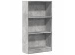Syfax™ Libreria Grigio Cemento 60X24X109 Cm In Truciolato