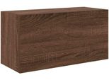 Syfax™ Armadietto Bagno Rovere Marrone 60X25X30Cm In Legno Multistrato