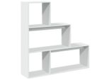 Syfax™ Libreria Divisorio 3 Ripiani Bianca 123X29X123 Cm In Truciolato