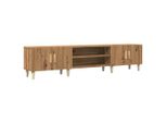 Syfax™ Mobile Tv Rovere Artigianale 180X31,5X40 Cm In Truciolato