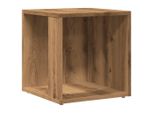 Syfax™ Tavolino Da Salotto Rovere Artigianale 33X33X34Cm In Truciolato
