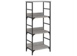 Syfax™ Libreria Grigio Sonoma 50X33X117,5 Cm In Legno Multistrato