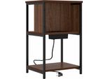Syfax™ Armadio Da Notte Rovere Marrone 38 X 31 X 61 Cm