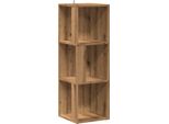 Syfax™ Mobile Angolare Rovere Artigianale 33X33X100 Cm In Truciolato