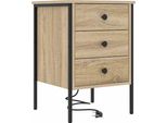 Syfax™ Armadio Da Notte Con Cassetto Rovere Sonoma 42 X 41 X 61 Cm