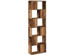 Syfax™ Libreria/Divisorio Stanza Legno Antico 60X24X186 Cm