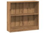Syfax™ Libreria Rovere Artigianale 80X24X76 Cm In Legno Multistrato