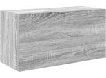 Syfax™ Armadietto Bagno Grigio Sonoma 60X25X30 Cm In Legno Multistrato