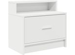 Syfax™ Comodino Con Cassetto Bianco 51X31X47 Cm