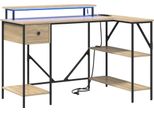 Syfax™ Scrivania Rovere Sonoma 120 X 79 X 86,5 Cm Legno Multistrato