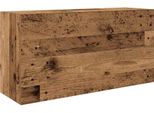 Syfax™ Mobile Da Bagno Legno Antico 80X25X40 Cm In Truciolato