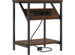 Syfax™ Armadio Da Notte Rovere Marrone 38 X 30 X 48 Cm