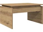 Syfax™ Tavolino Da Salotto Rovere Artigianale 68X50X38Cm In Truciolato