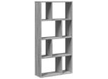 Syfax™ Libreria Grigio Sonoma 60X20X120,5 Cm In Truciolato