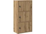Syfax™ Libreria Rovere Artigianale 40X24X77 Cm In Legno Multistrato