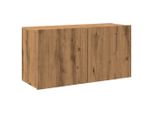Syfax™ Mobile Tv A Parete Rovere Artigianale 80X30X41 Cm