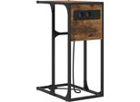 Syfax™ Armadio Da Notte Rovere Fumé 41,5 X 26 X 60,5 Cm