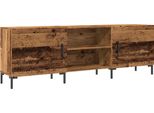Syfax™ Mobile Porta Tv Legno Antico 150X30X50 Cm In Truciolato