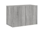 Syfax™ Mobile Tv A Parete Grigio Sonoma 60X30X41 Cm