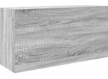 Syfax™ Mobile Da Bagno Grigio Sonoma 80X25X40 Cm In Truciolato