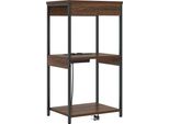 Syfax™ Armadio Da Notte Con Lo Scaffale Rovere Marrone 41 X 31 X 76 Cm