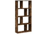 Syfax™ Libreria Rovere Fumo 60X20X120,5 Cm In Truciolato