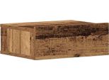 Syfax™ Comodino Pensile Legno Antico 40X30X15 Cm In Legno Multistrato
