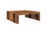 Syfax™ Tavolino Salotto Legno Antico 100X100X35 Cm In Truciolato