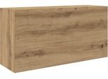 Syfax™ Mobiletto Da Bagno Rovere Artigianale 80X25X40 Cm In Truciolato