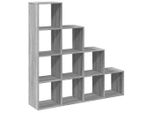 Syfax™ Libreria 4 Ripiani Grigio Sonoma 131,5X29X131,5 Cm Truciolato